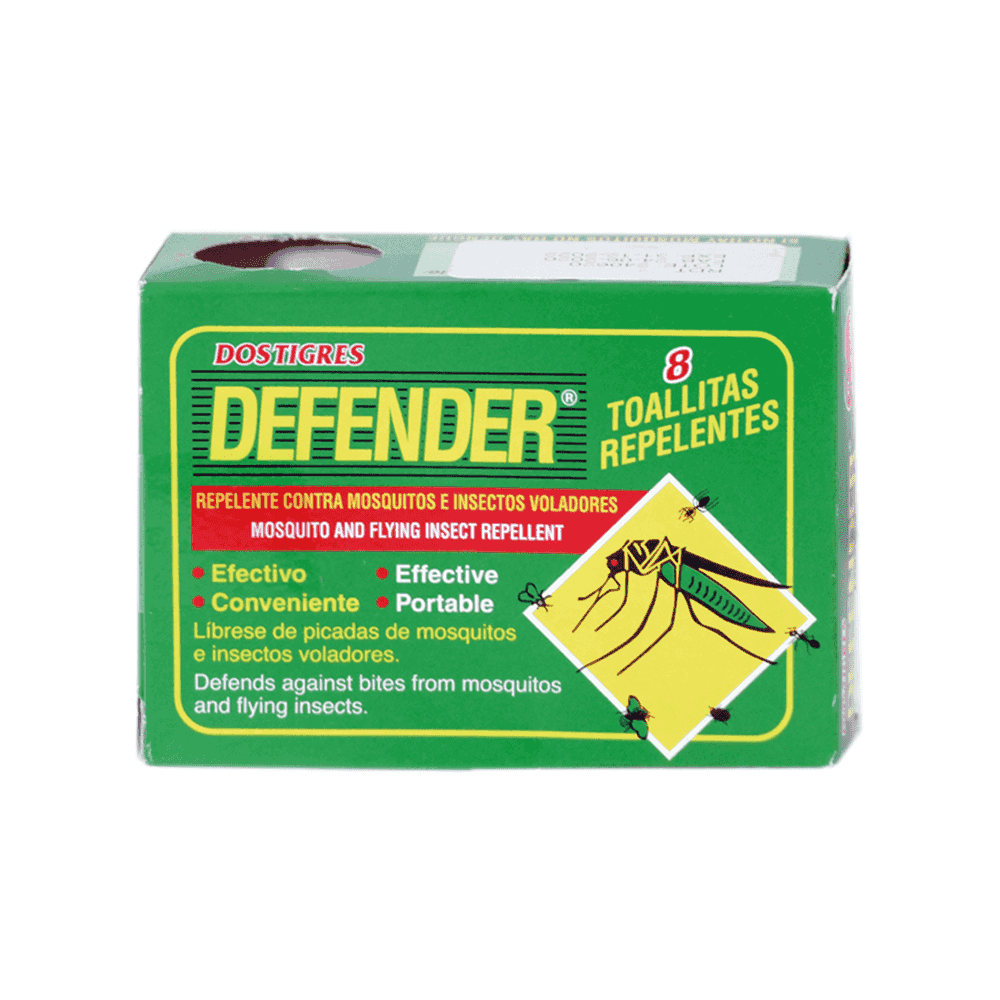 TOALLITA REPELENTE MOSQUITOS 8